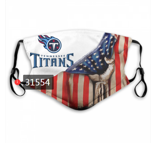 NFL 2020 Tennessee Titans #32 Dust mask with filter